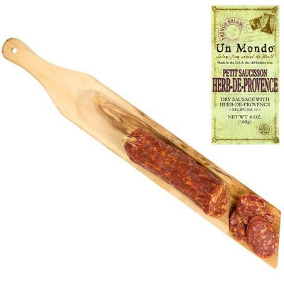 Un Mondo Herb-de-Provence - French Petit Saucisson Salame - 6 oz