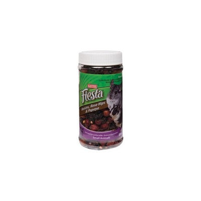 Kaytee Pet Products SKT100503062 Fiesta Raisins Rose Hips and Papaya Small Animal Treat Jar, 7.5-Ounce