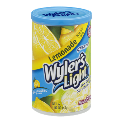 Wyler's Light Sugar Free Low Calorie Soft Drink Lemonade