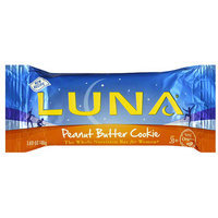 Luna Peanut Butter Cookie Nutrition Bars