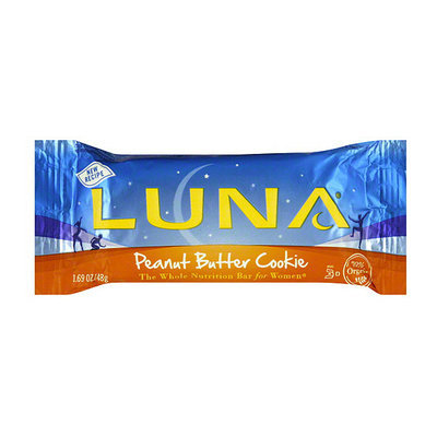 Luna Peanut Butter Cookie Nutrition Bars