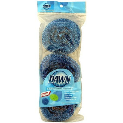 Dawn Poly Mesh Scrubbers 3pk
