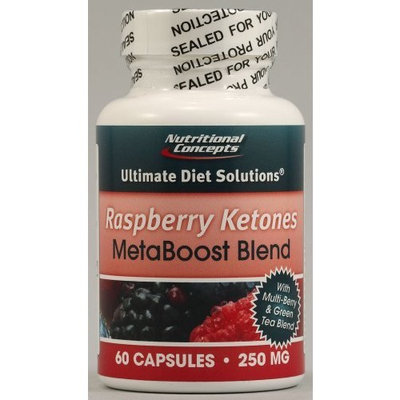 Nutritional Concepts Raspberry Ketones MetaBoost Blend - 60 Capsules