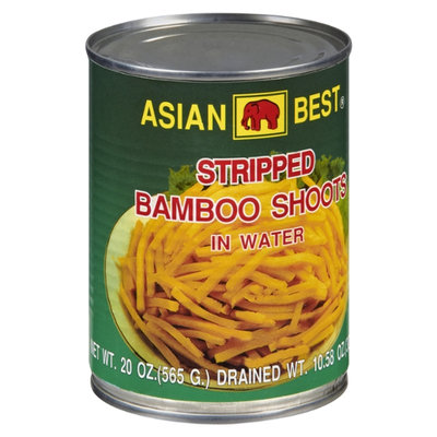 Asian Best Stipped Bamboo Shoots in Water