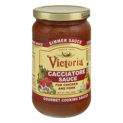 Victoria Cacciatore Sauce for Chicken and Pork