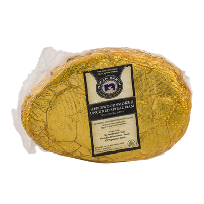 Niman Ranch Applewood Smoked Uncured Spiral Ham