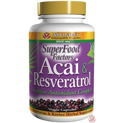 Acai & Resveratrol Michael's Naturopathic 60 VCaps