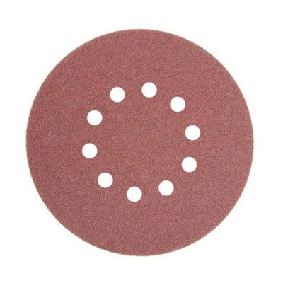 ALEKO® 180 GRIT 10-Hole Sand Paper Sanding Discs for Drywall Sander 10 Pack