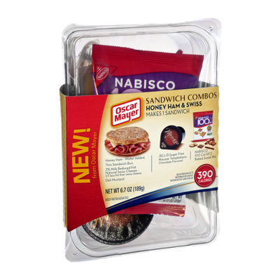 Oscar Mayer Honey Ham & Swiss Sandwich Combos