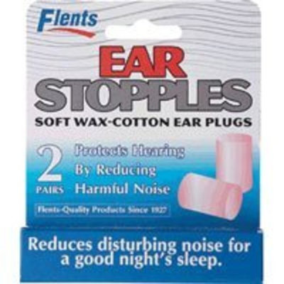Flents Ear Stopples Ear Plugs / EarPlugs - 2 Pair