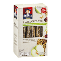 Quaker® Real Medleys Apple Nut Harvest Multigrain Fruit & Nut Bar