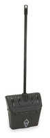 Tough Guy Long Handled Dust Pan (Plstc, 12-1/2 W, Black). Model: 1VAJ5
