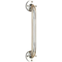 Nova Wall Grab Bar- Chrome with Knurled Handle