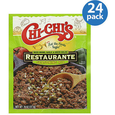Chi-Chi's Chi Chi's Restaurante Seasoning Mix, 0.78 oz, (Pack of 24)