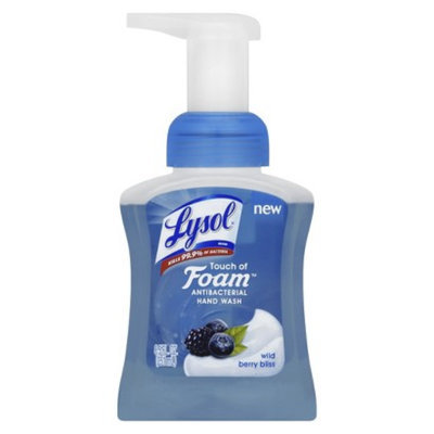Lysol Touch Of Foam Foaming Hand Soap Pump - Wild Berry Bliss (8.5 oz)