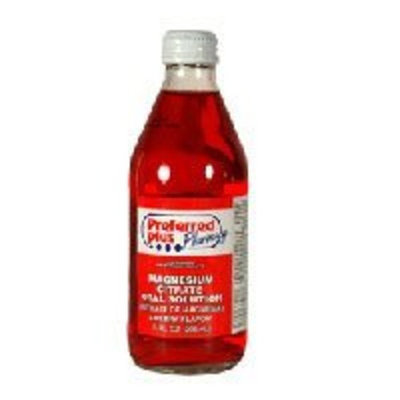 Citrate Magnesium Citrate Of Magnesium Solution Cherry Relieves Constipation - 10 Oz/ Pack, 12 Packs