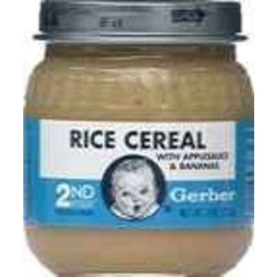 Gerber® 2nd Foods Rice Cereal With Applesauce