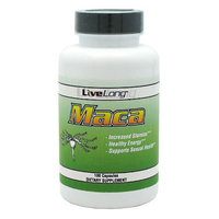 Livelong Nutrition LiveLong MACA 1500mg per serving 100 Caps