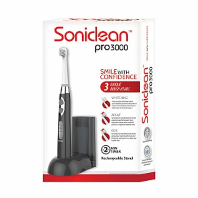 Brushbuddies BrushBuddies Soniclean Pro 3000 Power Toothbrush, 1 ea