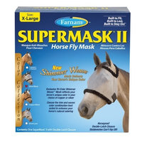 Farnam SuperMask Shimmer Weave Fly Control Mesh for Horses, X-Large