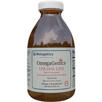 Metagenics - OmegaGenics EPA-DHA 1200 Liquid Natural Lemon Flavor - 200 ml. (formerly EPA-DHA Balanced Liquid) CLEARANCE PRICED