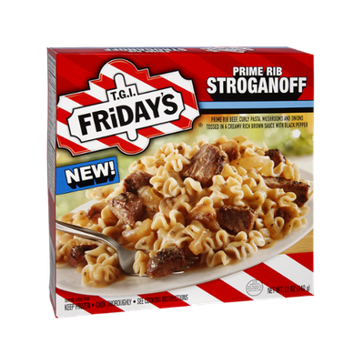 T.G.I. Friday's Prime Rib Stroganoff