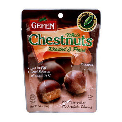 Gefen Roasted Whole Passover Chestnuts (Pack of 12)