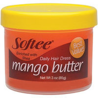 Softee Mango Butter Daily Hair Dress, 3 oz