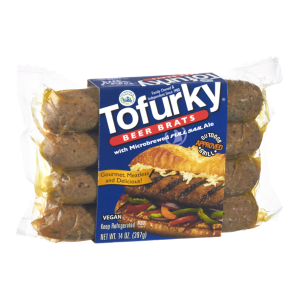 Turtle Island Foods Tofurky Beer Brats 4 CT Reviews 2019