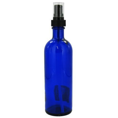 Sanctum Aromatherapy Essential Oil Supplies: Empty Blue Glass 4 count 200 Milliliters