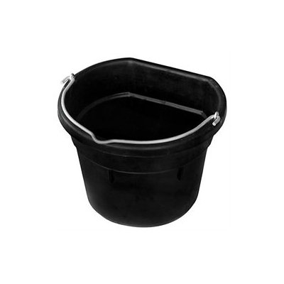 Farm Innovators FB-15R 5 Gallon Black Rubber Heated Bucket