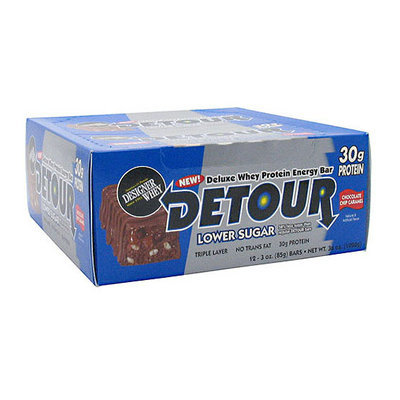 Detour Chocolate Chip Caramel Whey Protein Bars