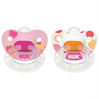 Nuk Silicone Nature Pacifier - Size 1 - 2 pack