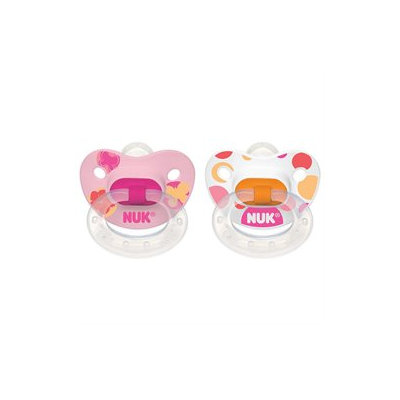 Nuk Silicone Nature Pacifier - Size 1 - 2 pack