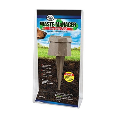 Four Paws Waste Manager Wee-Wee Post, 8