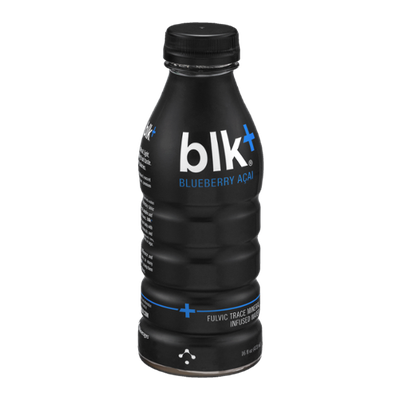 Blk+ Fulvic Trace Mineral Infused Water Blueberry Acai