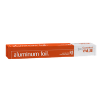 Guaranteed Value Aluminum Foil - 25 Sq Ft