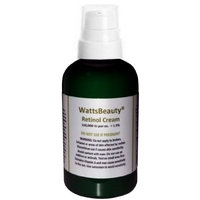 Direct 2U Wholesale Watts Beauty 1.5% Retinol Face Cream - Maximized Results Formula Enhanced with Blue Green Algae, Jojoba Oil, Hemp Oil & Green Tea - Works Wonders on Large Pores, Fine Lines, Blemishes, Uneven Skin Tone, Wrinkles, Sun Damaged Skin, Aging Skin, Dull - Lifeless Skin, Acne, Scars & Much More - A Light Peel Without the Side Effects / 2oz with Treatment Pump