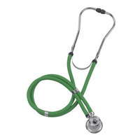 MABIS Legacy Sprague Rappaport-Type Stethoscope, Deluxe Four-Color Box, Green, 30 Inch