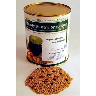 Handy Pantry Organic Ezekiel Grain Mix - Make Ezekiel Bread / Flour - Multi Whole Grain 5 Lbs