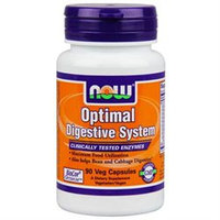 NOW Foods Optimal Digestive System, Vegetarian Capsules, 90 ea