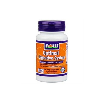 NOW Foods Optimal Digestive System, Vegetarian Capsules, 90 ea