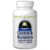 Source Naturals Calcium and Magnesium - 300 mg - 100 Tablets