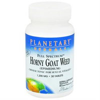 Planetary Formulations F/Spectrum Horny Goat Weed 1000 MG - 30 Tablets - Male Intimacy Herbs