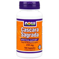 NOW Foods Cascara Sagrada, 450mg, Capsules, 100 ea