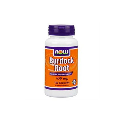 NOW Foods - Burdock Root 430 mg. - 100 Capsules