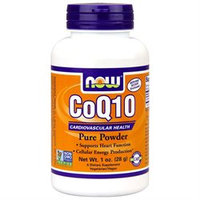 NOW Foods - CoQ10 Cardiovascular Health 100 Pure Powder - 1 oz.