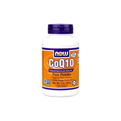 NOW Foods - CoQ10 Cardiovascular Health 100 Pure Powder - 1 oz.