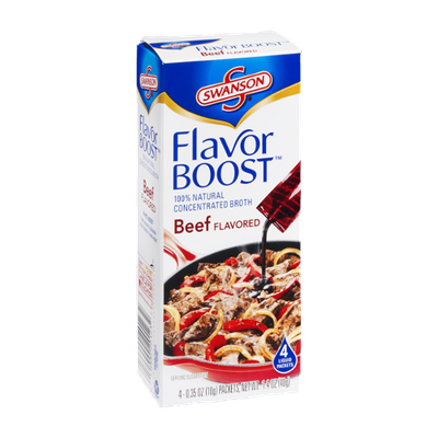 Campbell's Swanson Flavor Boost Beef Broth Concentrated
