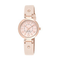 Nine West Women's Nude Strap Watch 32mm Nw/1712PKRG